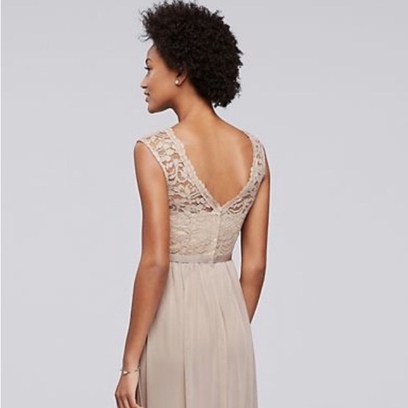 NWT size 16 Lace dress with long mesh skirt Bridesmaid Mother of the Bride Groom - Picture 3 of 13